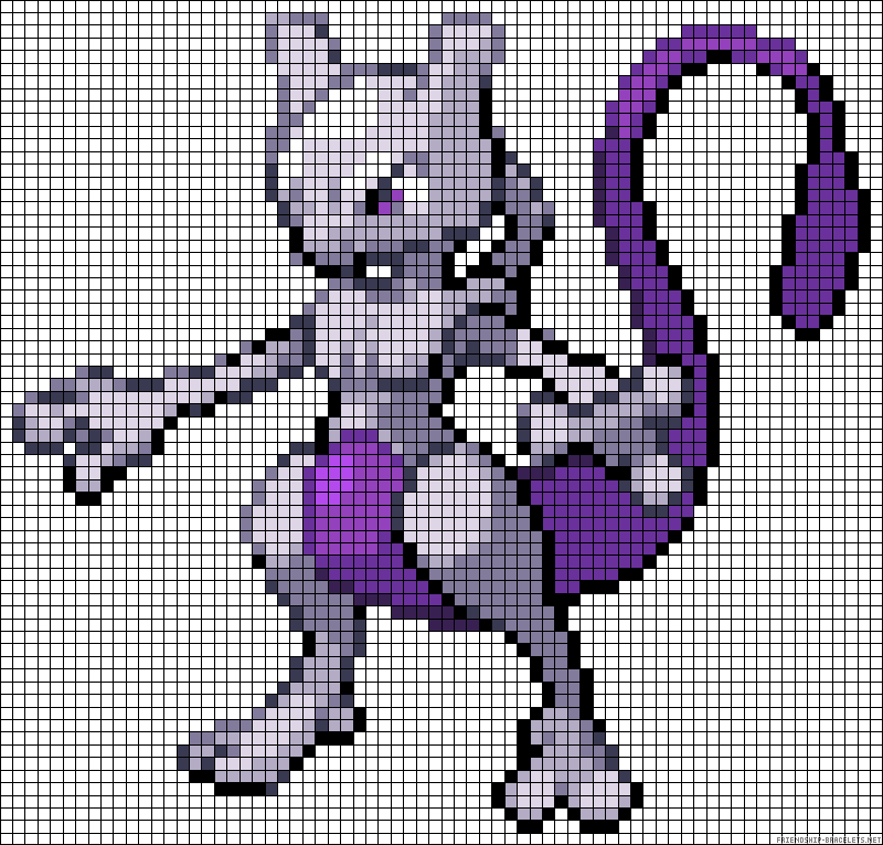 10 Pokemon Pixel Art Templates