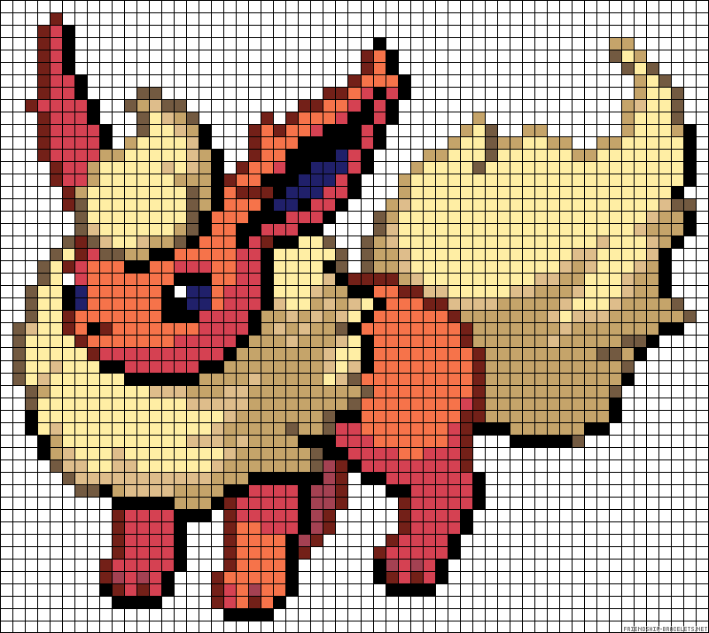 10 Pokemon Pixel Art Templates